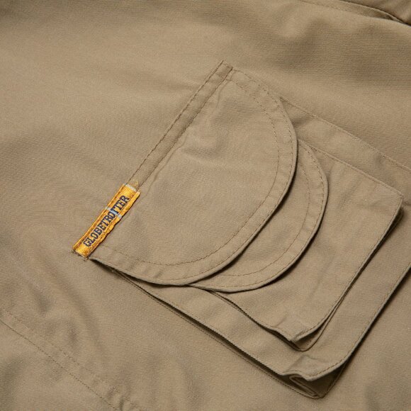 GLOBETROTTER (England) 70s Vintage Twill Weave Safari Jacket : L - Picture 4 of 7